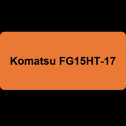 Komatsu FG15HT-17